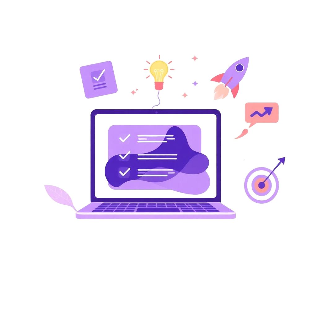 Creative workflow illustration